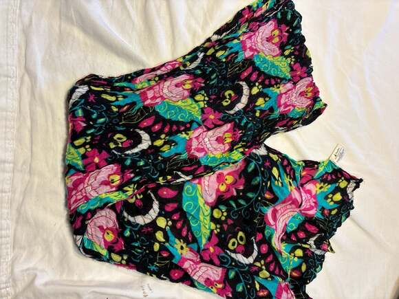 Disney Parks Accessories - Disney Parks Alice in Wonderland Cheshire Cat Floral Scarf